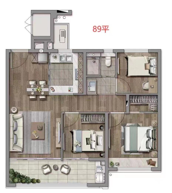 都会紫京户型图已公开