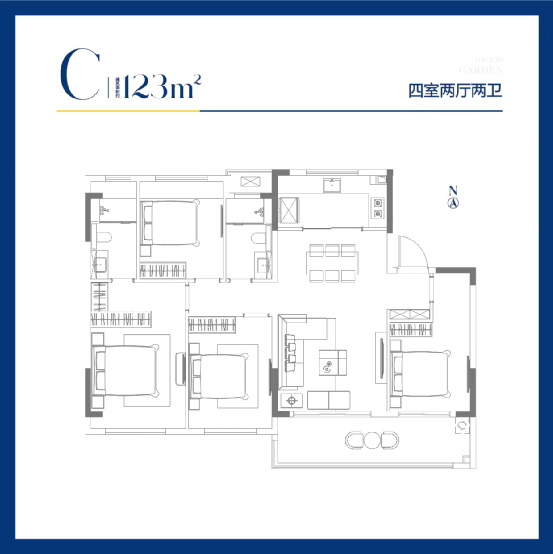 江悦兰园4居室