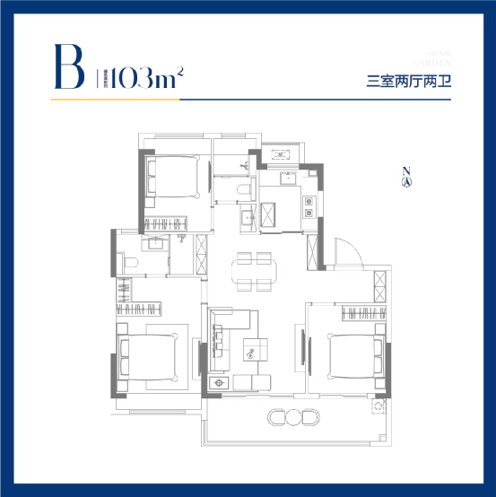 江悦兰园3居室